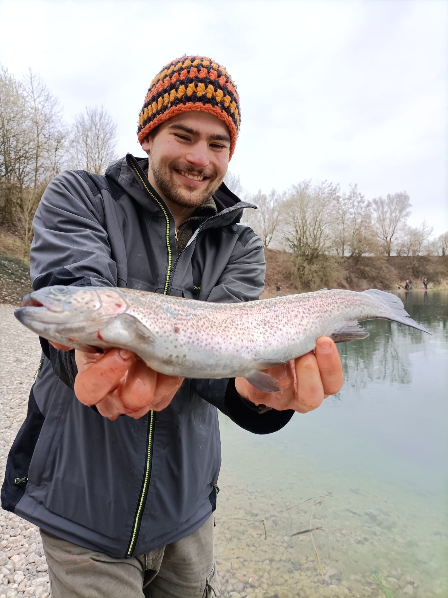 Forellenfischen am Hollenersee