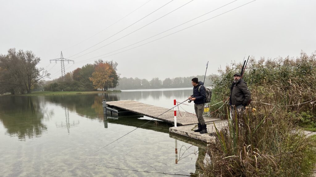 Herbstfischen am Feringasee